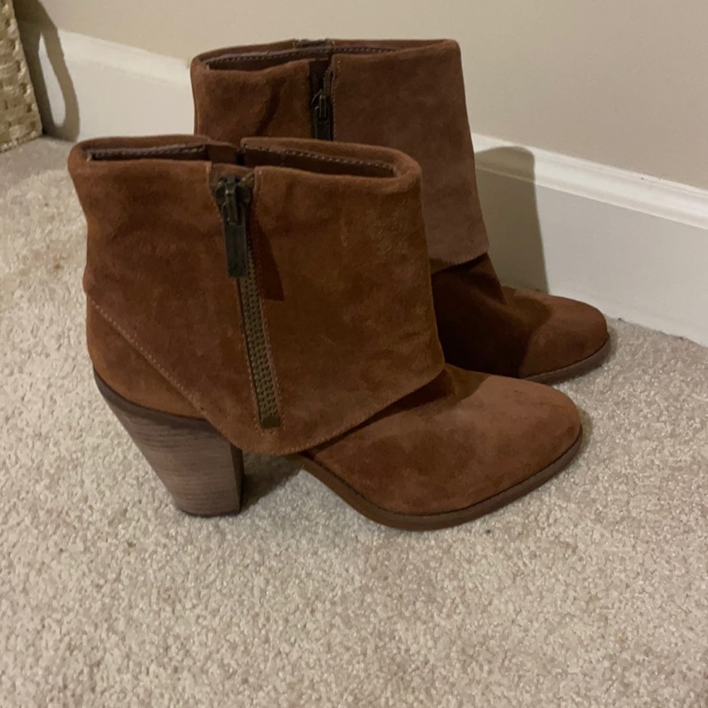 Jessica Simpson Size 10 Brown Ankle Boots